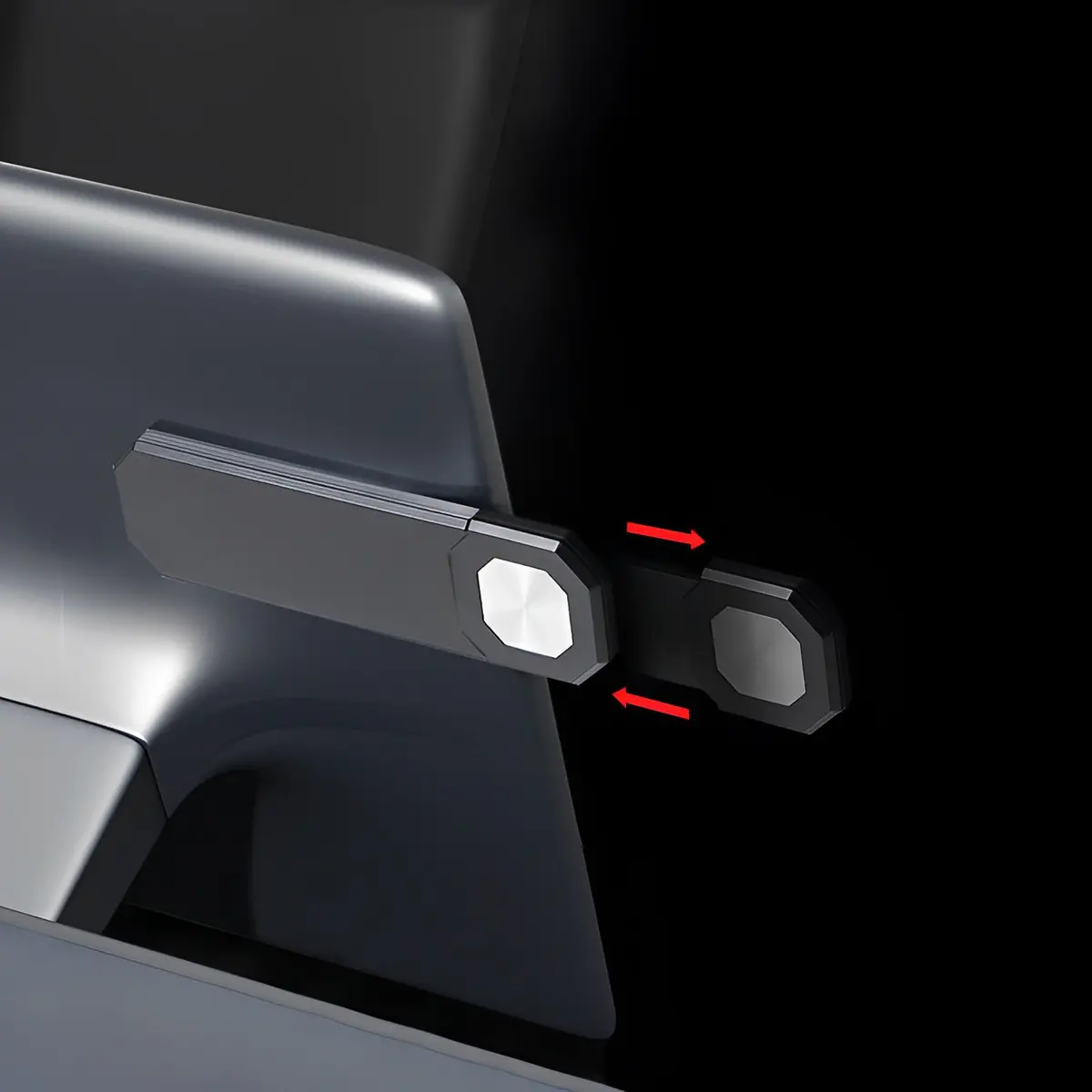 Magnetic Suction Phone Holder For Model 3/Y - Hidden Behind The Screen 3