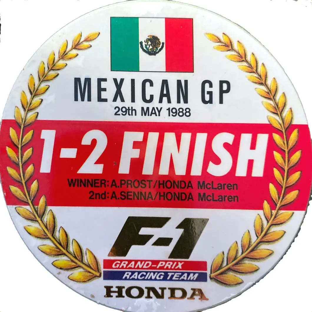 Honda Wins - Mexican Gp 1988 1