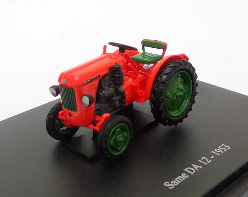 Hachette 1/43 Scale Model Tractor Ht029 - 1953 Same Da 12 - Orange 1