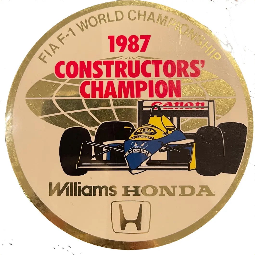 Honda Williams 1987 Constructors Champion 1