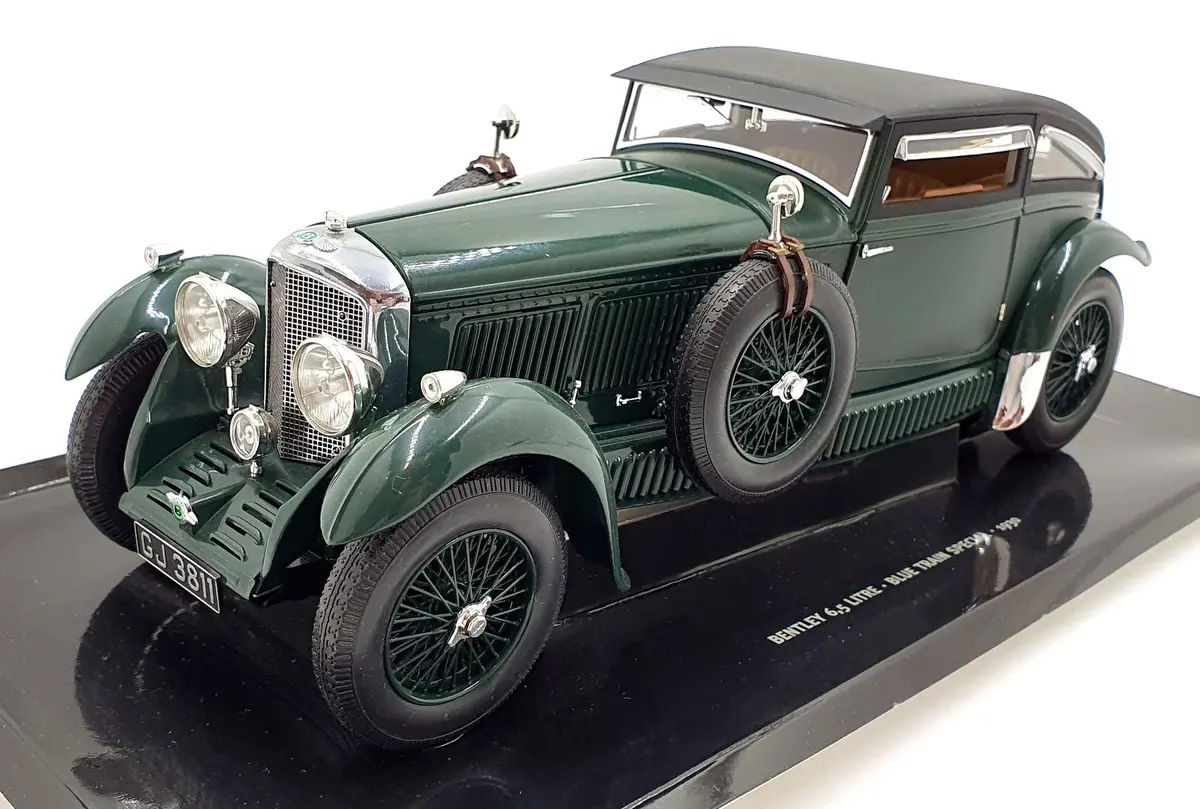 Minichamps 1/18 Scale 100 139520 1930 Bentley Speed 6 Gurney Nutting Blue Train 1