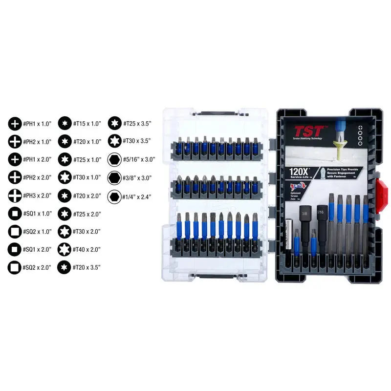 Wiha Terminatorblue Impact Bit Set 40Pc 2