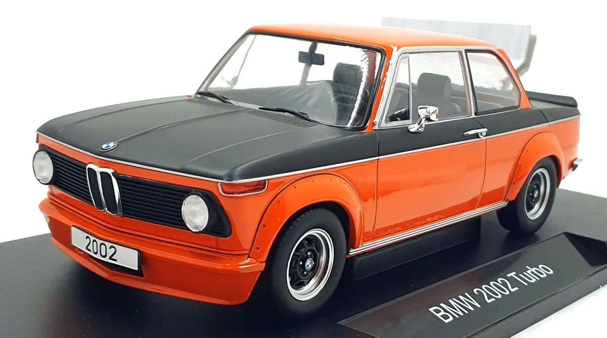 Model Car Group 1/18 Scale Mcg18150mcw-R - 2002 Bmw Turbo - Orange 1