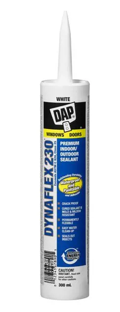 Dap 274082 Dynaflex 230 Premium Indoor/Outdoor Sealant White 1