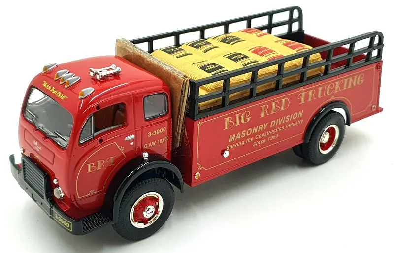 First Gear 1/34 Scale 19-2137 1956 White 3000 Stake Body Brt Trucking 1