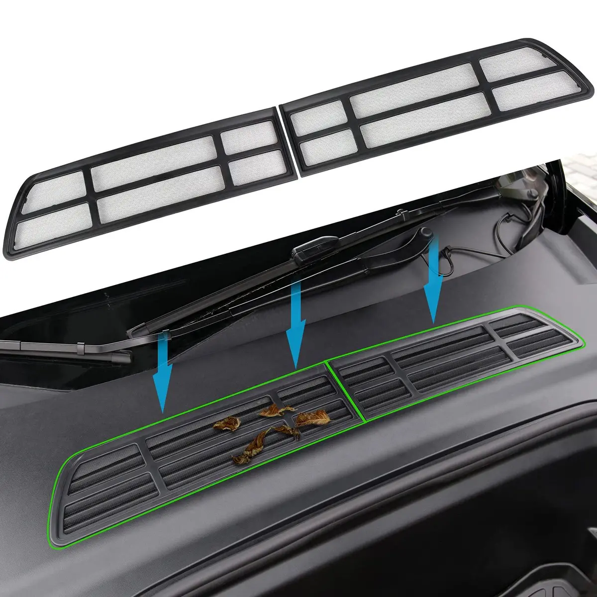Air Intake Vent Cover For Tesla Model Y (2021-2024) 1