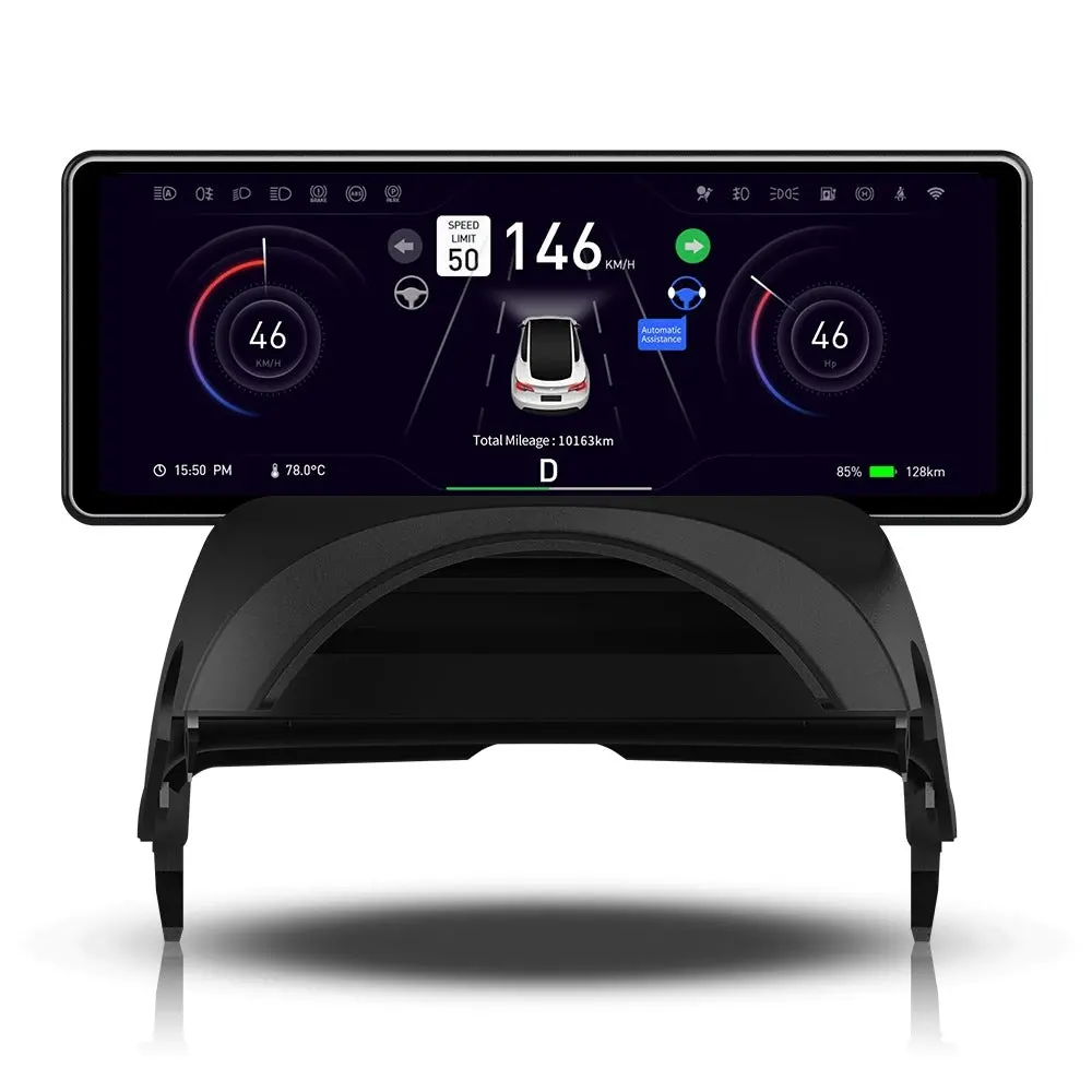 Model 3/Y H6 6.86'' Screen Instrument Cluster Mini Display For Tesla - Support Ota Upgrade 2