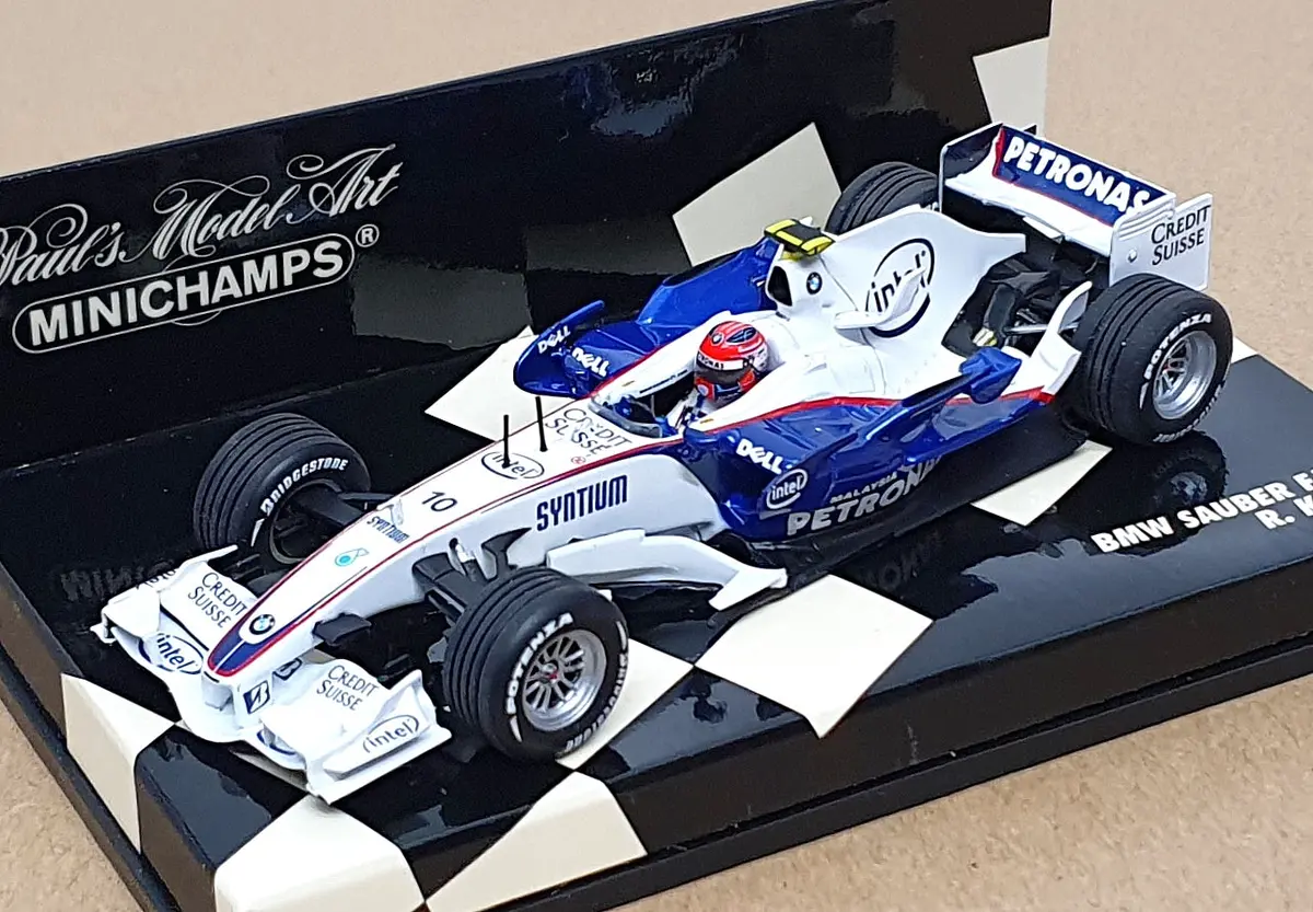 Minichamps 1/43 Scale 400 070010 - F1 Bmw Sauber F1.07 #10 R. Kubica 2007 1