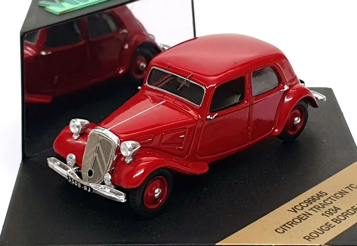 Vitesse 1/43 Scale Diecast Vcc99045 - 1934 Citroen Traction 7C - Bordeaux 1