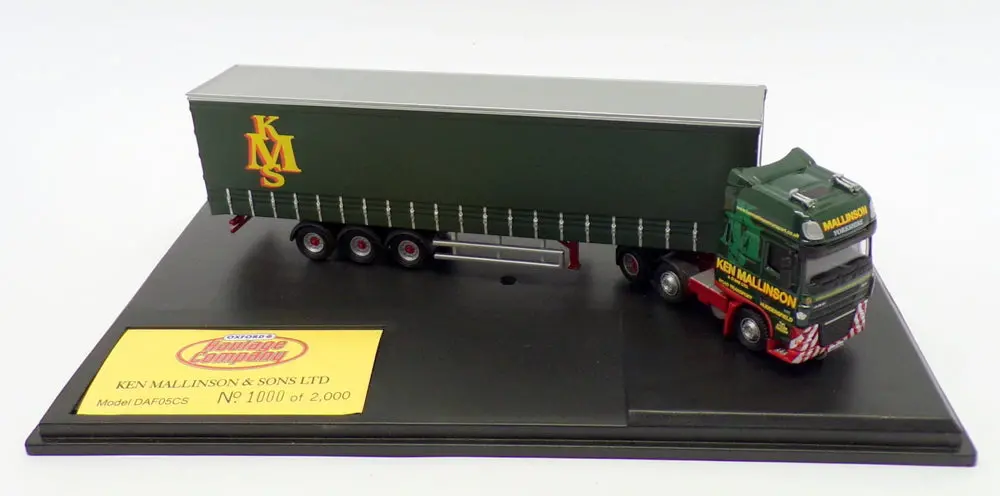 Oxford Diecast 1/76 Scale Daf05cs - Daf 105 Truck - Ken Mallinson 2