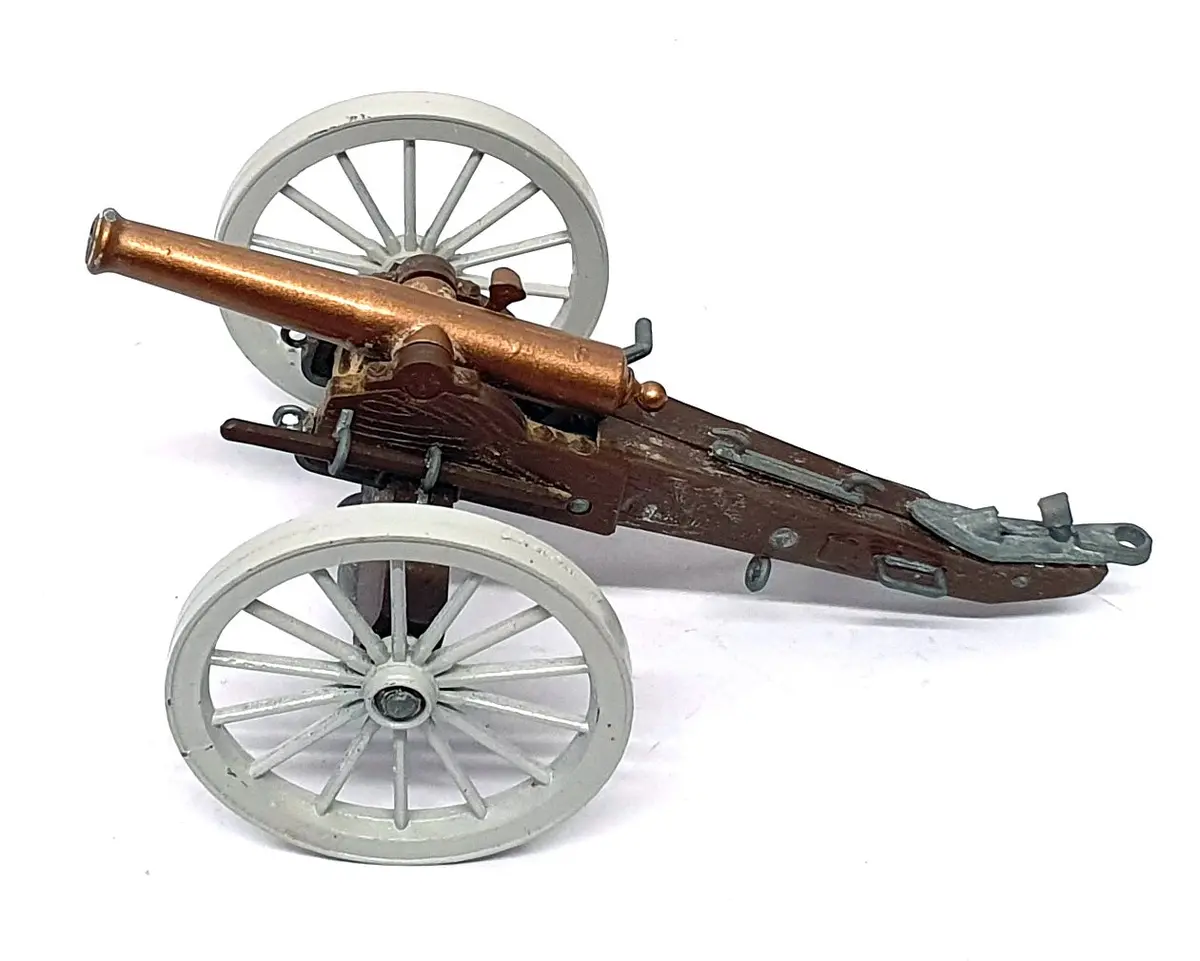 Britains Appx 12Cm Long Diecast 9726 - American Civil War Field Piece 1