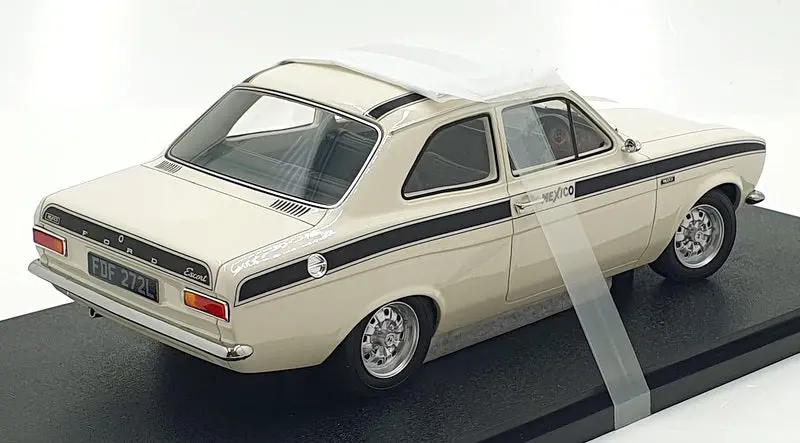 Cult Models 1/18 Scale Cml063-4 - 1973 Ford Escort Mexico - White 2