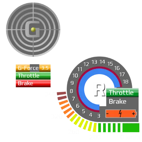 Simhub - F1 2009 Revmeter 1
