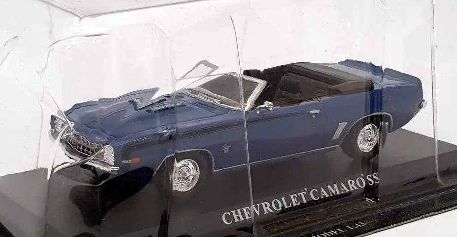Del Prado 1/43 Scale Model Car Dp18221f - Chevrolet Camaro Ss - Blue 1