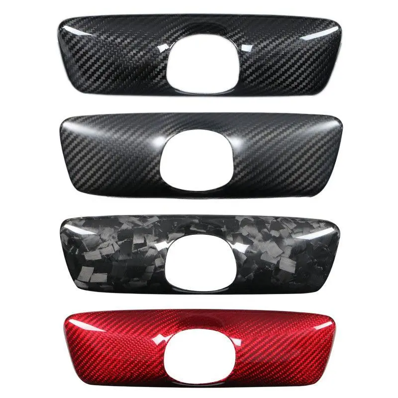 [Real Carbon Fiber] Interior Rearview Mirror Cover For Model 3/Y 1