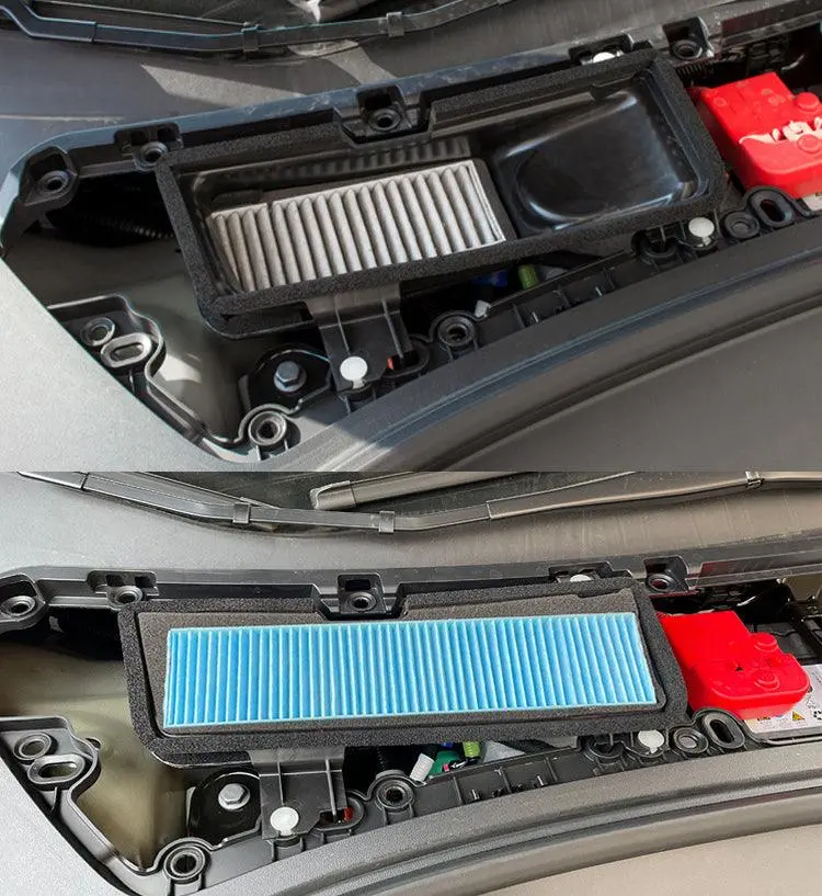 Model 3 2021+ Air Intake Filter External And Internal For Tesla Maintenance 1