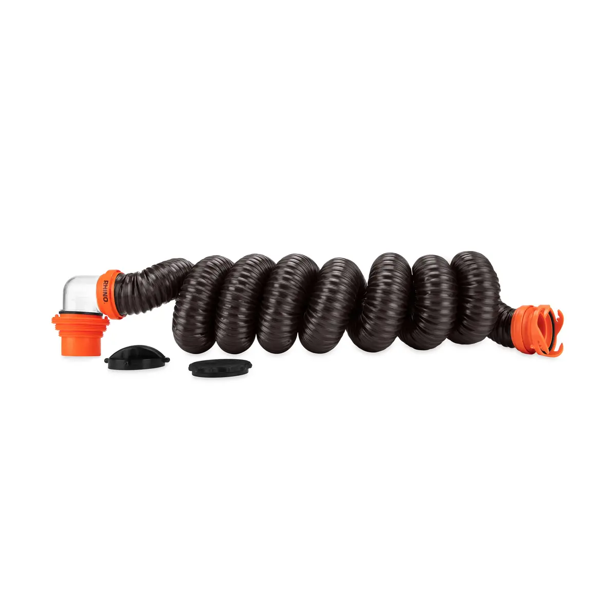 Rhinoflex 15' Sewer Hose Kit W/4N1,Elbow, Caps (Eng/Fr) 1