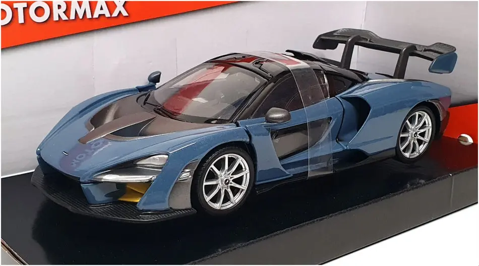 Motormax 1/24 Scale Diecast 79355-Bl - Mclaren Senna - Blue 1