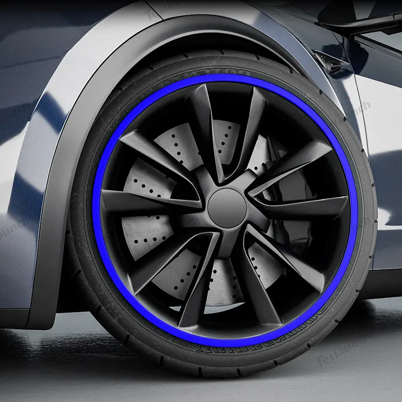 Aluminum Alloy Wheel Rim Protector- Fits All Cars (5Pcs) 15