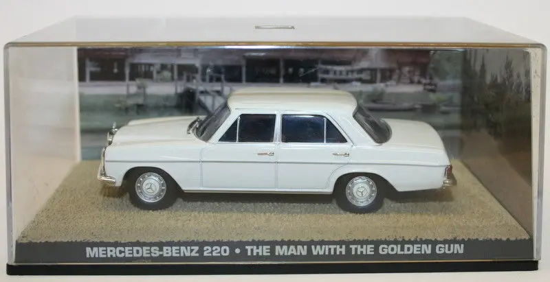 Fabbri 1/43 Scale Diecast Model - Mercedes Benz 220 The Man With The Golden Gun 1