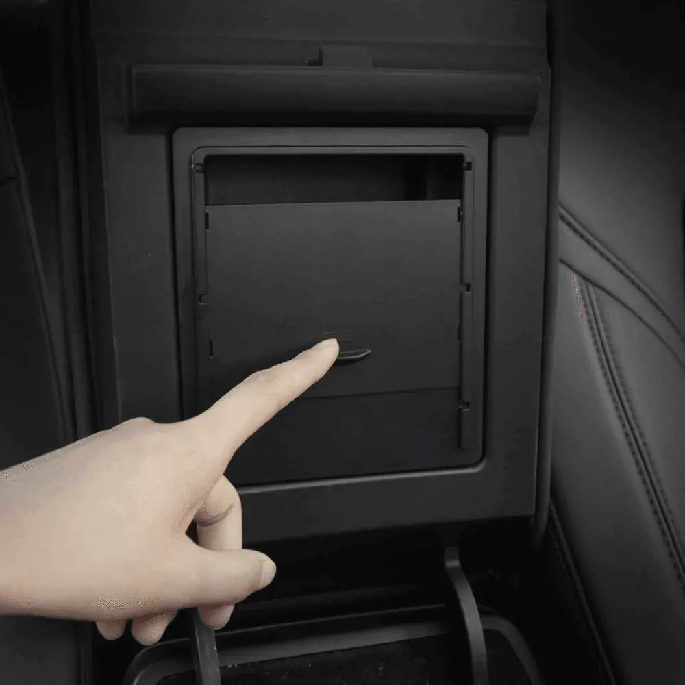 Center Console Organizer Armrest Hidden Storage Box For Tesla Model 3 / Y (2017-2023) 1