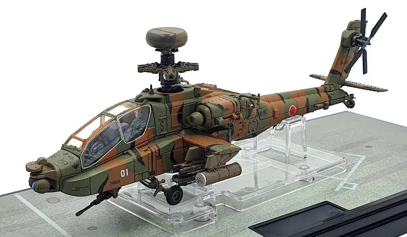 Forces Of Valor 1/72 Scale Fov-821008B - Jgsdf Boeing Ah-64D Apache Longbow 1