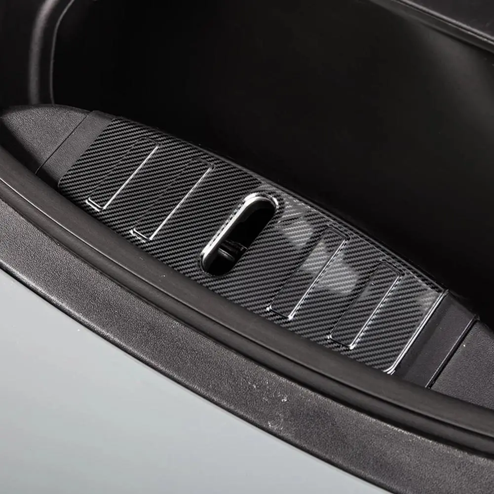 Model 3 Front Trunk Stainless Steel Protective Cover 1