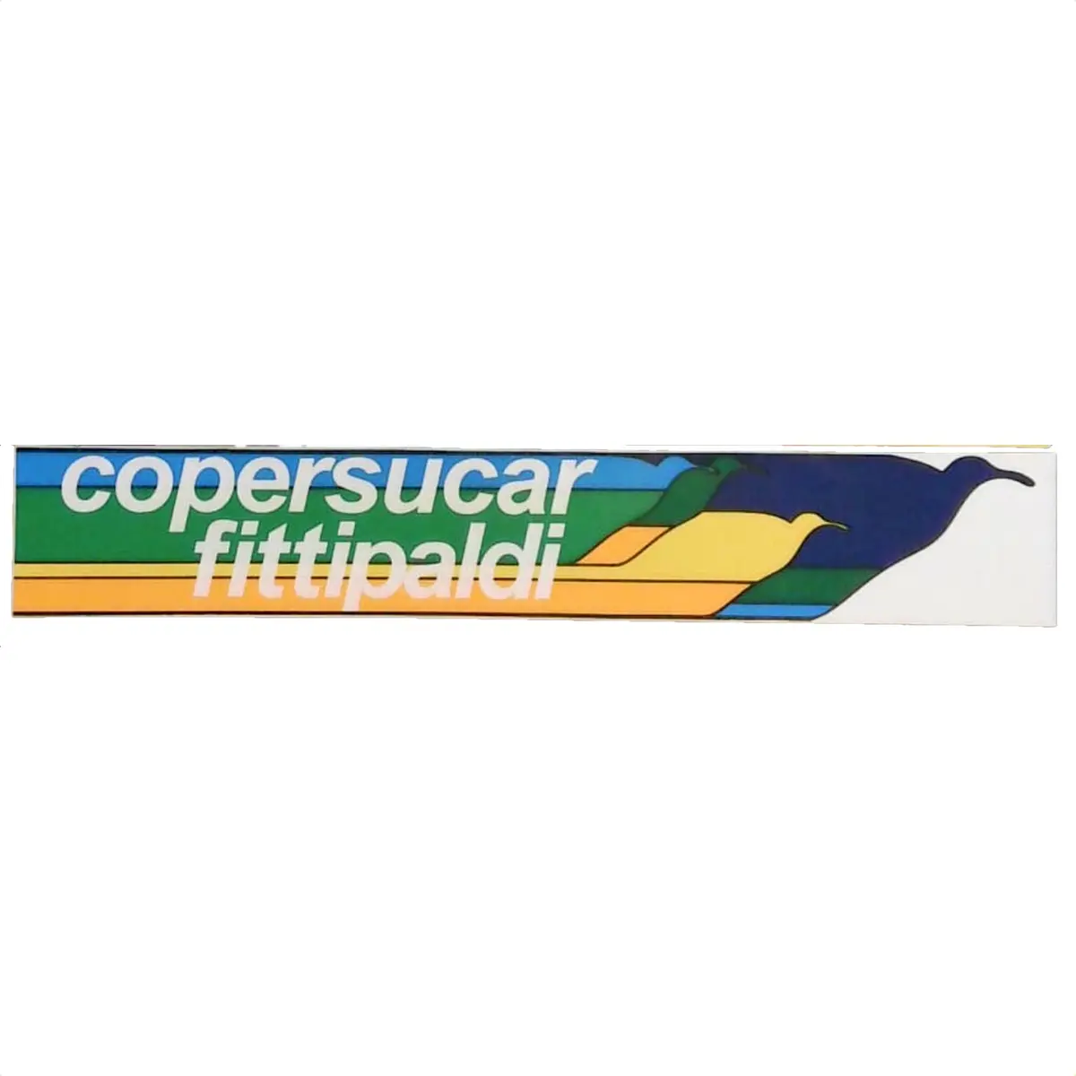 Fittipaldi Copersucar Sticker From Brazil 1