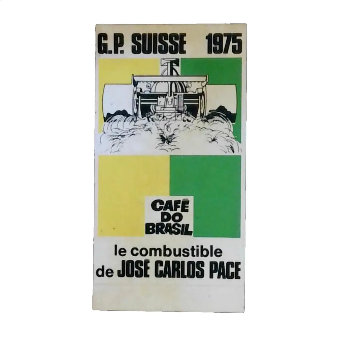 Cafe Do Brazil - Carlos Pace - Swiss Gp 1975 1