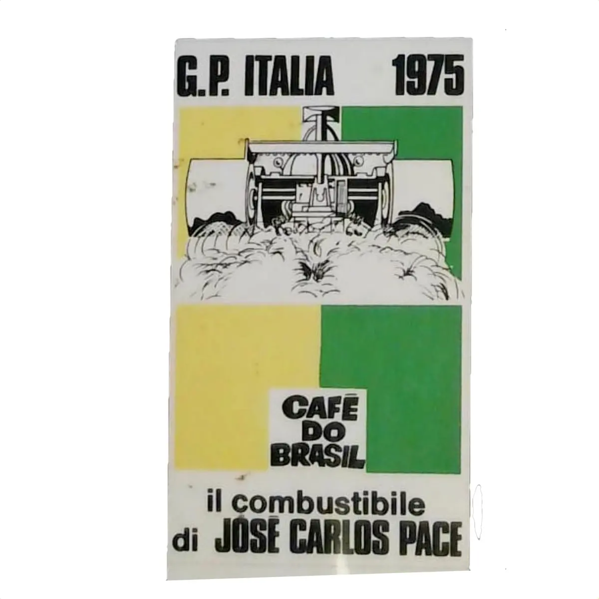 Cafe Do Brazil - Carlos Pace - Italian Gp 1975 1