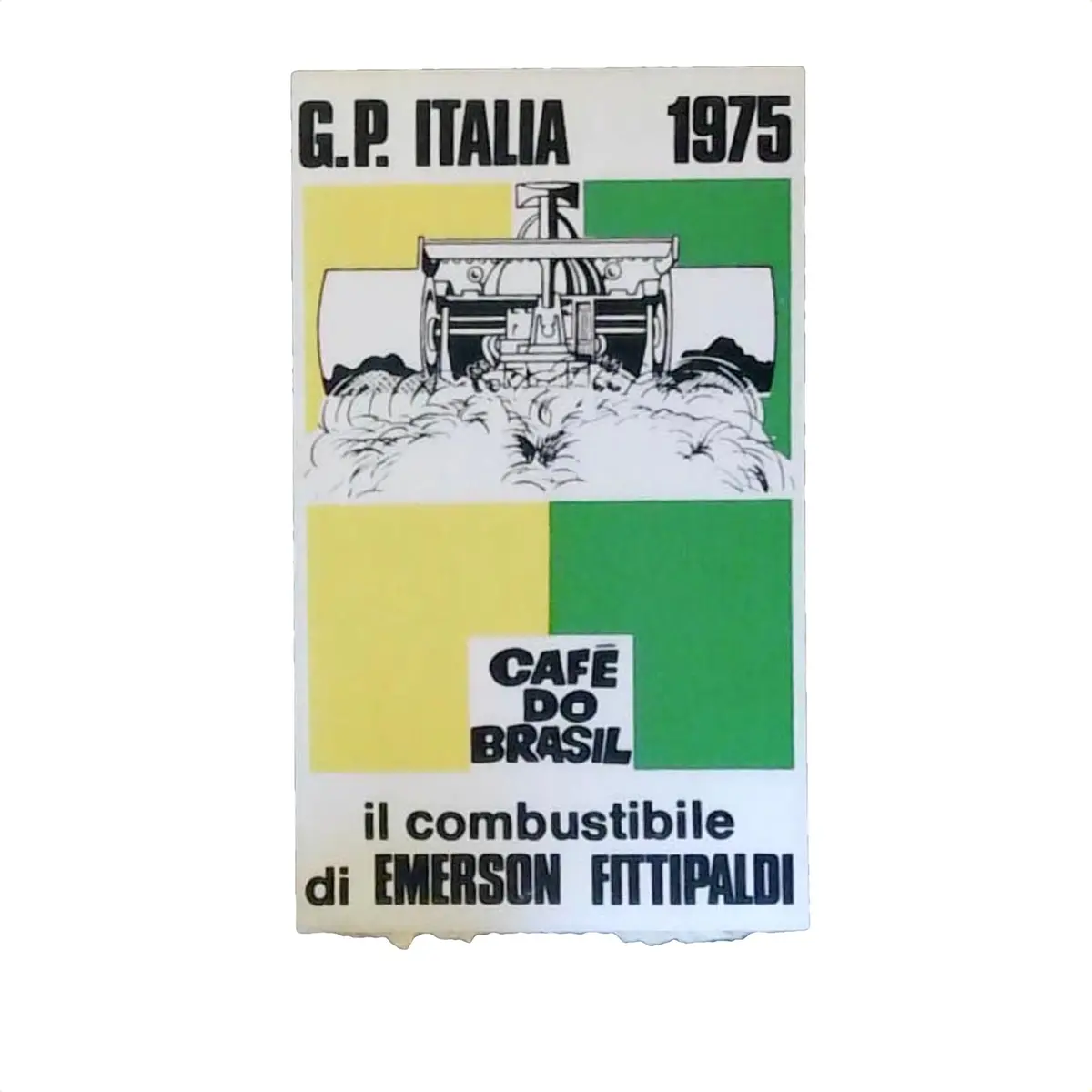 Cafe Do Brazil - Emerson. Fittipaldi - Italian Gp 1975 1