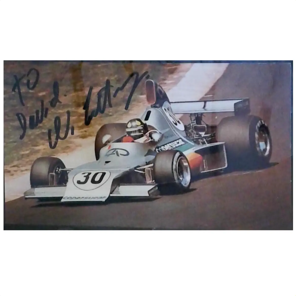Fittipaldi Fd01 - Wilson  Fittipaldi - Signed Photo 1