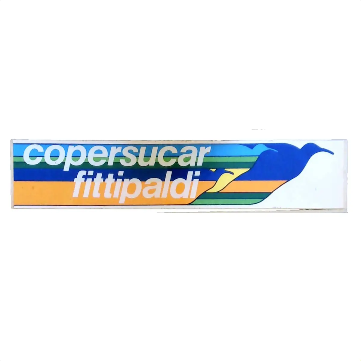 Fittipaldi Copersucar Sticker From Brazil 1