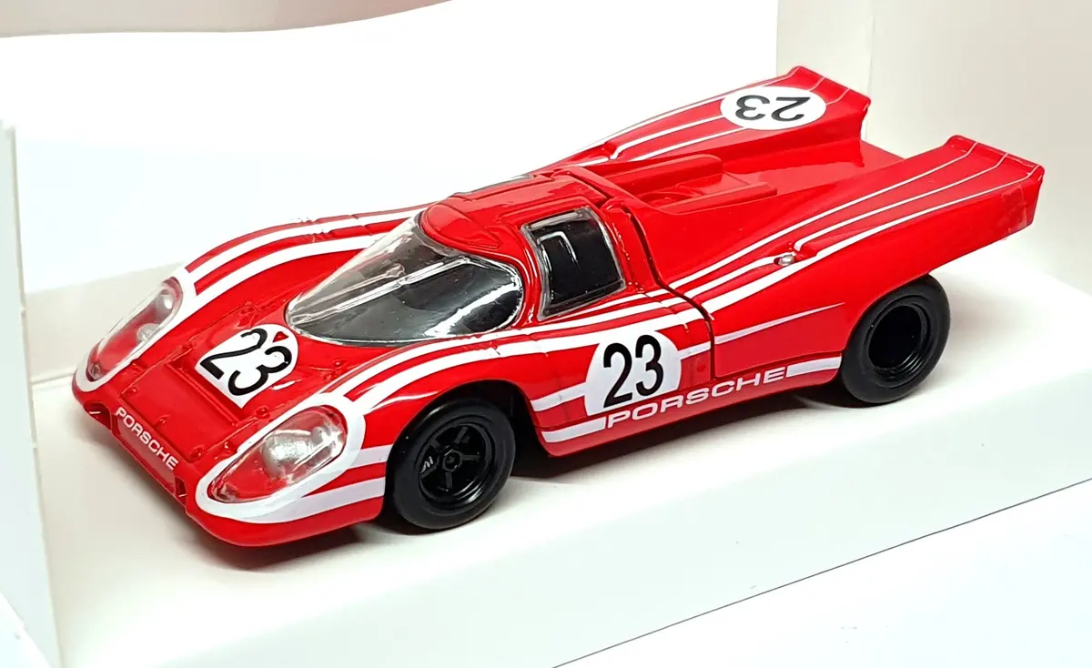 Norev 1/43 Scale Diecast 750064 - Porsche 917K Race Car #23 - Red 1