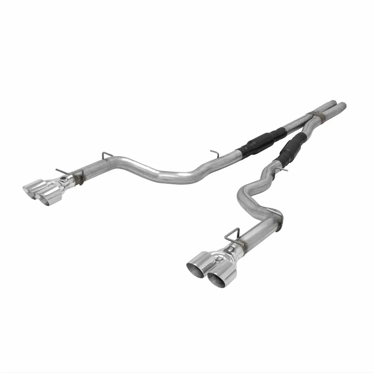 Flowmaster 817717 Outlaw Series Exhaust System – Dual Rear Exit, Mandrel-Bent Tubing 1