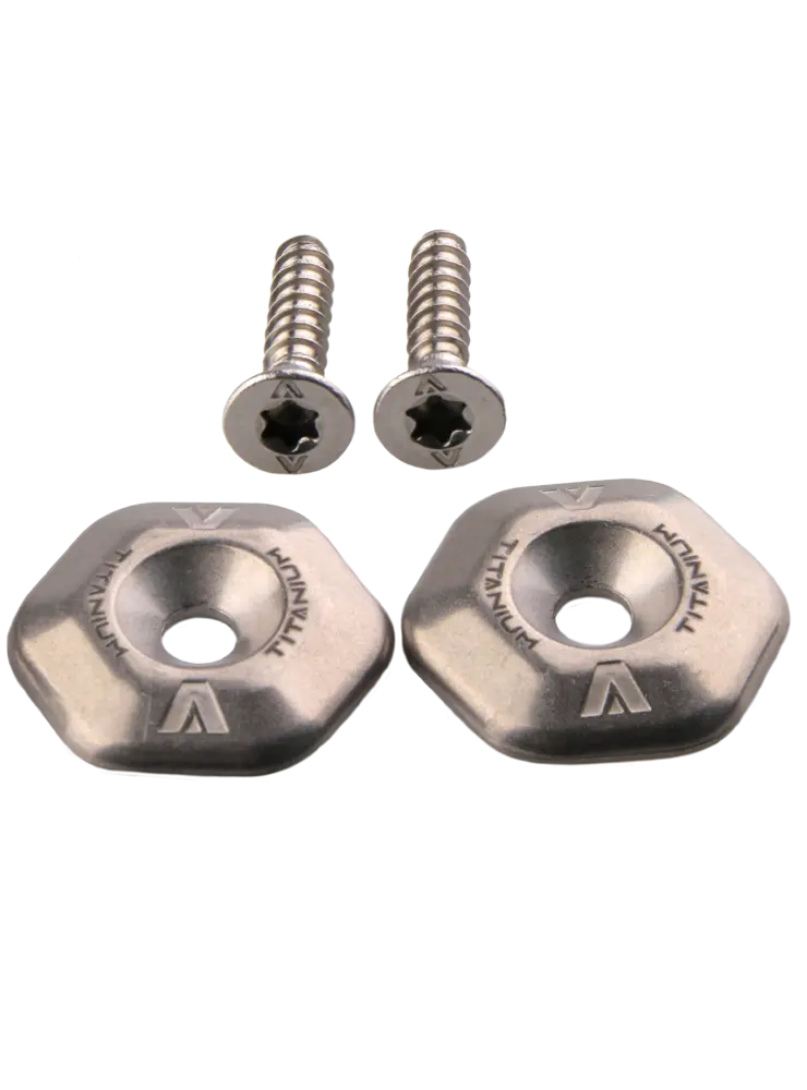 Armstrong Titanium Washers & 316L Foot Strap Screws Hardware 1