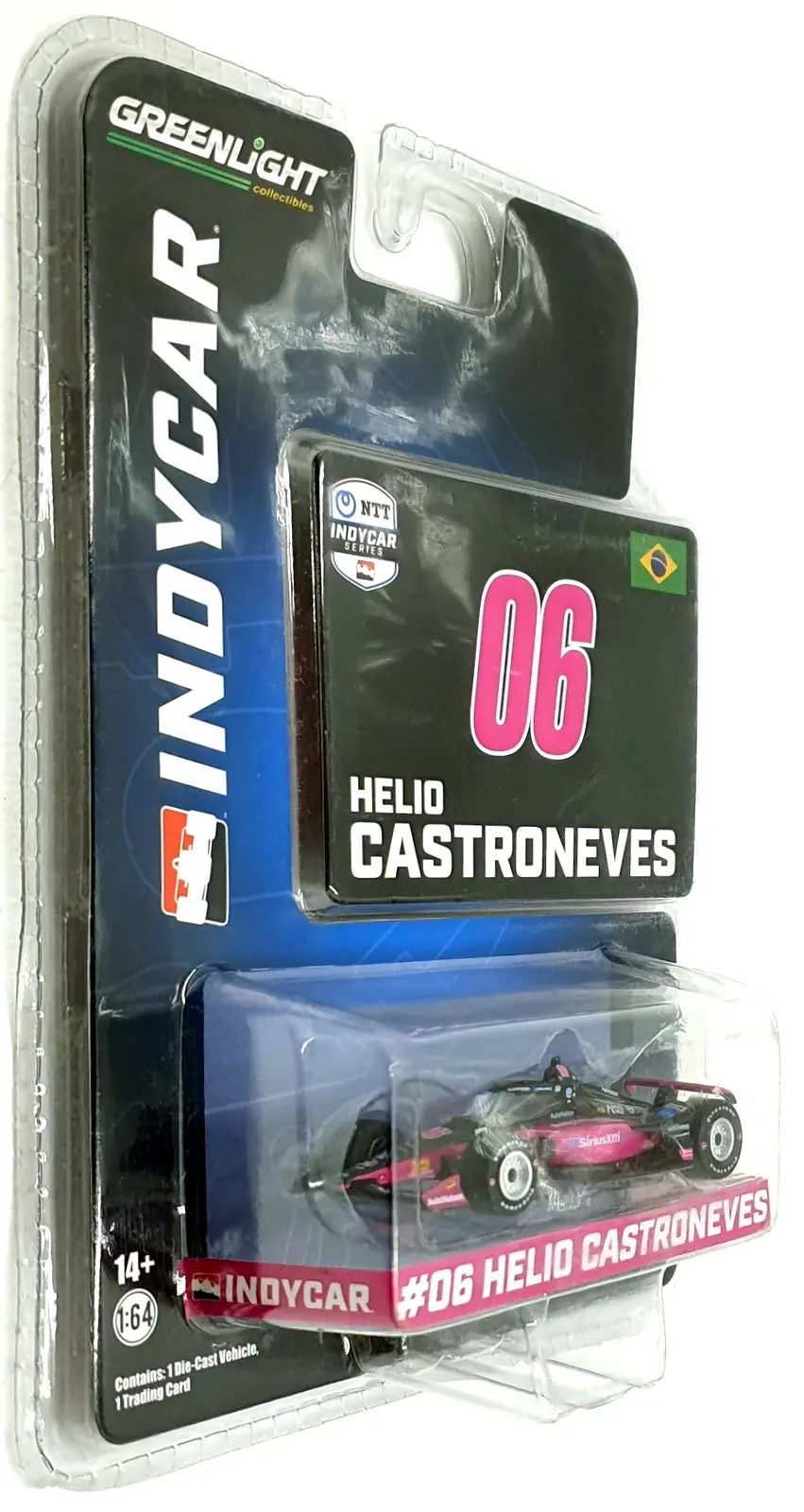 Greenlight 1/64 Scale 11563 - Honda Indycar #06 Helio Castroneves 1