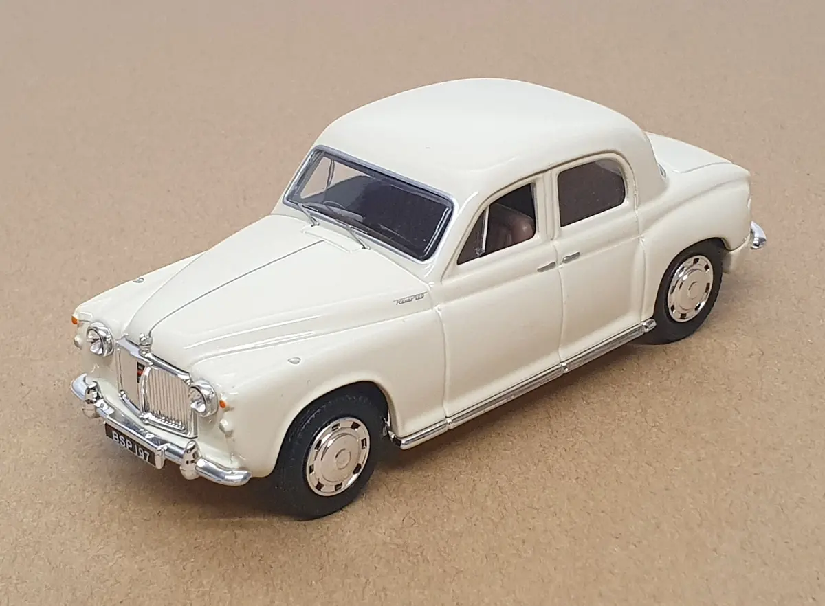 Vanguards 1/43 Scale Diecast Va01913 - Rover P4 - Ivory 1