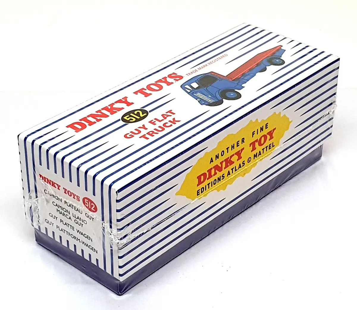 Atlas Editions Dinky Toys 512 - Guy Flat Truck - Blue/Red 1
