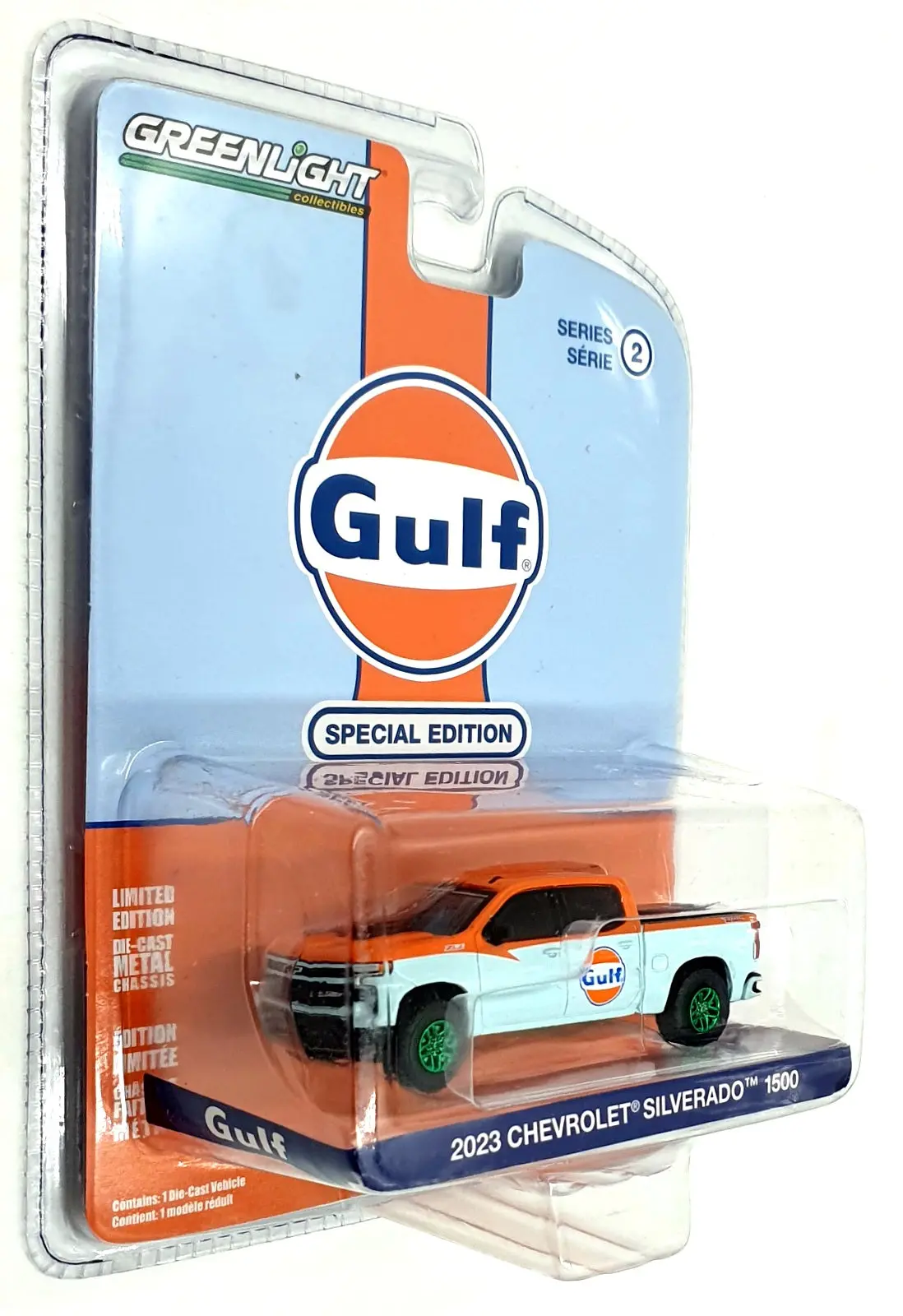 Greenlight 1/64 Scale 41145-F - 2023 Chevrolet Silverado 1500 Truck - Chase 1