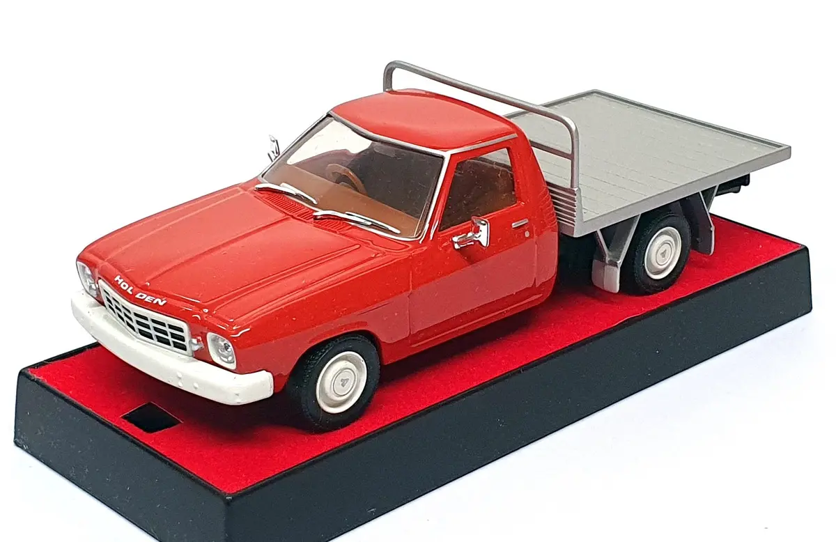 Trax 1/43 Scale Tr45 - 1971 Holden Hq One Tonner Flat Bed Truck - Red 1