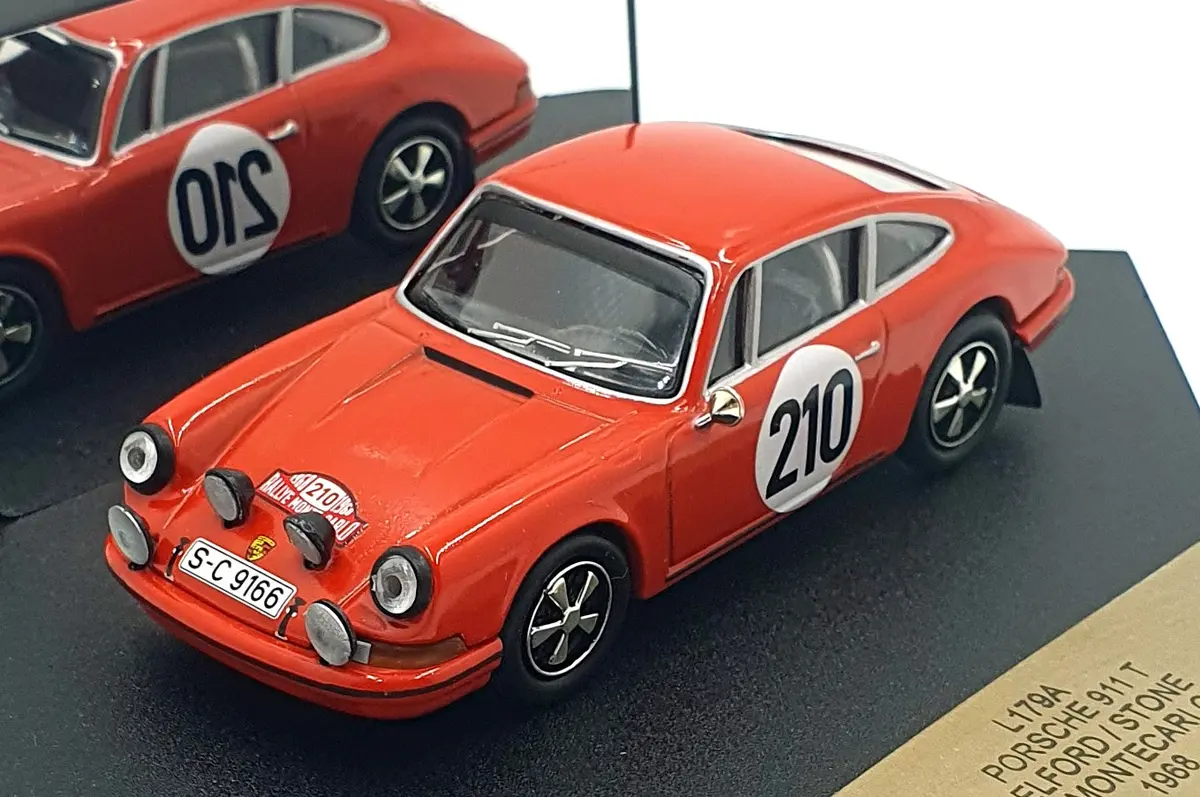 Vitesse 1/43 Scale L179a - Porsche 911 T #210 1St Mc Rally 1968 1