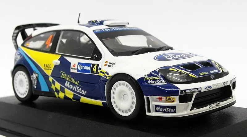 Altaya 1/43 Scale Diecast Al201118g - Ford Focus Wrc - Mexico 20005 1
