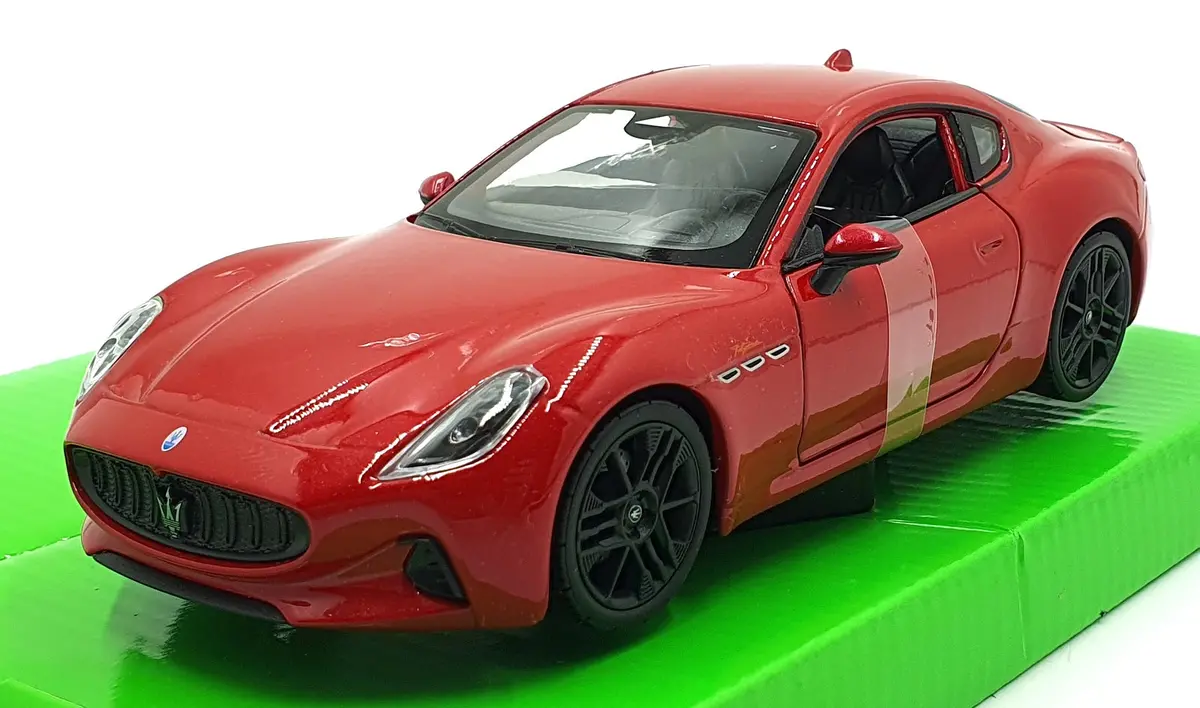 Welly Nex 1/24 Scale Diecast 24125W-M.Rd - Maserati Granturismo Flogore - Red 1