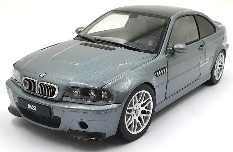 Norev 1/18 Scale Diecast 183016 - Bmw M3 Csl 2003 - Grey Met. 1
