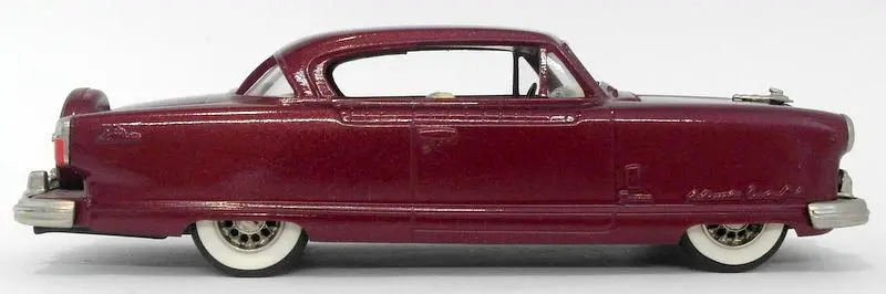 Brooklin 1/43 Scale Brk34 001 - 1954 Nash Ambassador Maroon 2