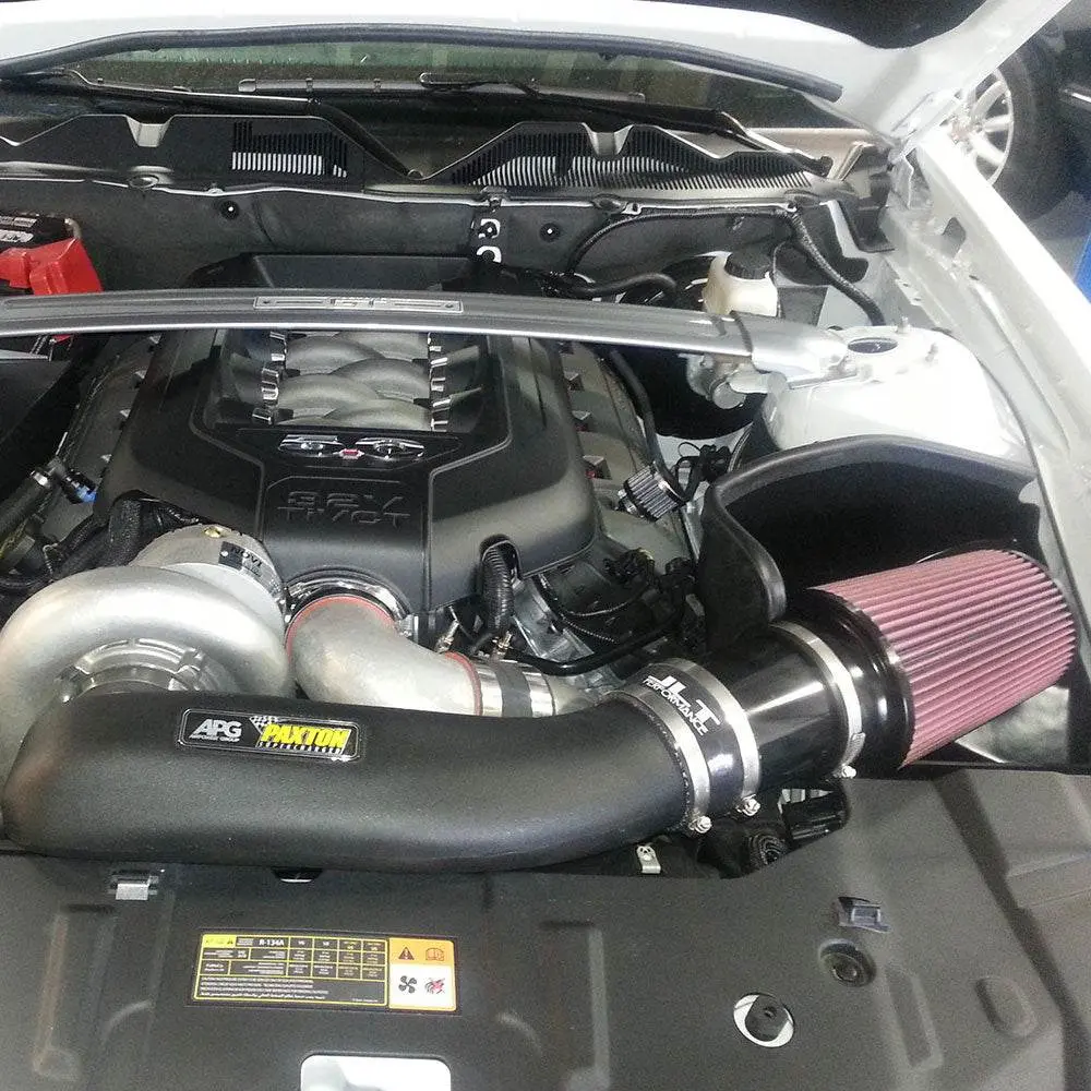 Jlt Air Box-Blow Through For 2011-2014 Ford Mustang Gt With Vortech Or Paxton Supercharger 1