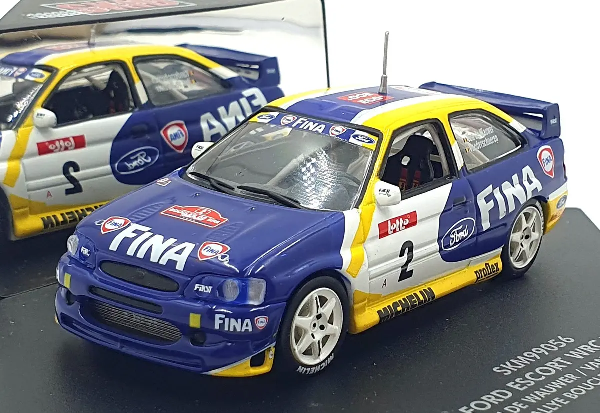 Skid 1/43 Scale Skm99056 - Ford Escort Wrc "Fina" #2 Rally Boucles De Spa 1999 1