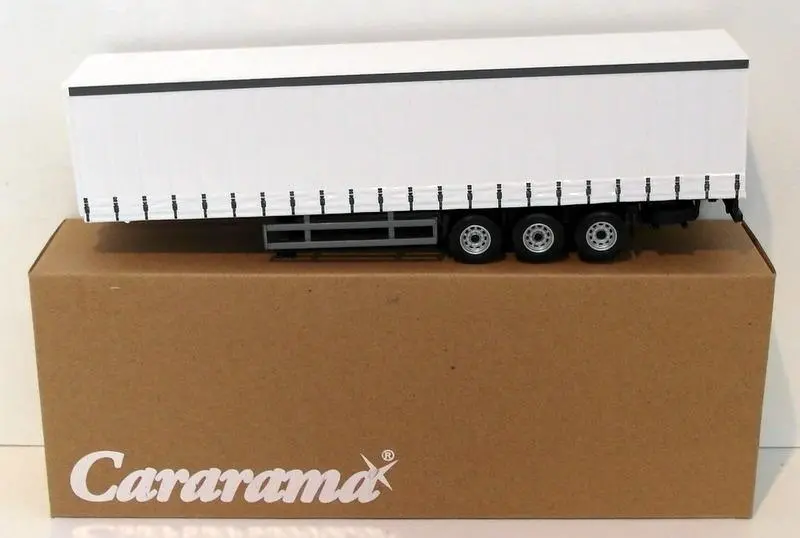 Cararama 1/50 Scale Diecast Cr027 - White Trailer 1