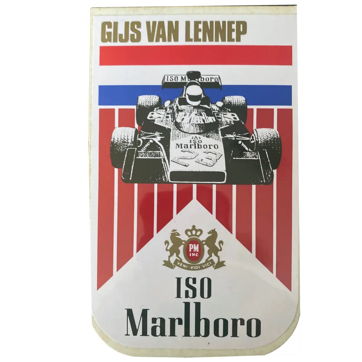 Iso Marlboro Driver - Gijs Van Lennep 1